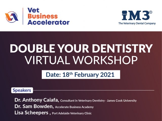 Double Your Dentistry - Virtual Workshop