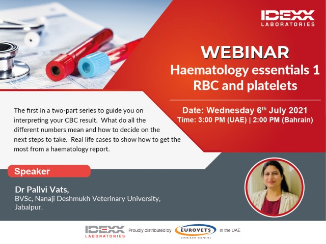 Haematology essentials 1- RBC and platelets (Webinar)