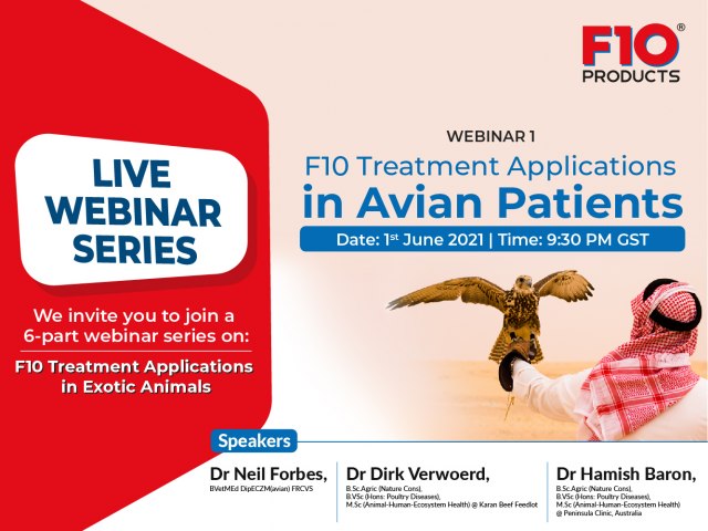 F10 Treatment Applications in Avian Patients - Webinar