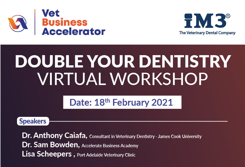 Double Your Dentistry - Virtual Workshop
