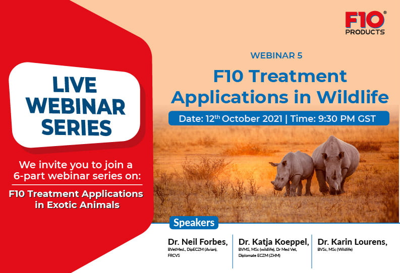 F10 Treatment Applications in Wildlife - Webinar