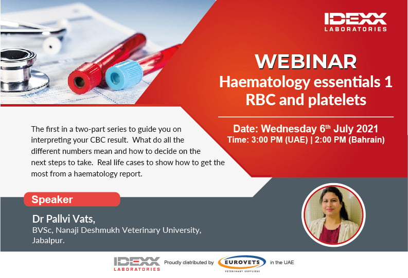 Haematology essentials 1- RBC and platelets (Webinar)