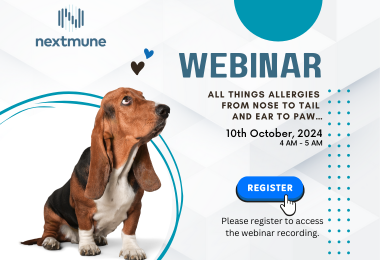 Nextmune Webinar: All Things Allergies From nose to tail and ear to paw…