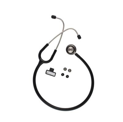 Maxima Stethoscope Dualhead Adult Black